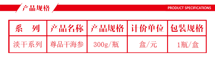 广参堂干海参价格